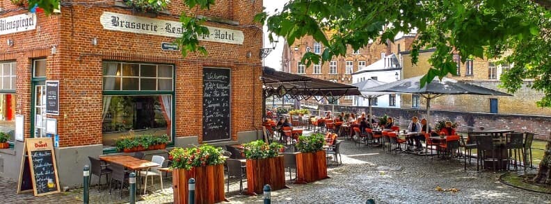 Cuisine belge en vacances à Bruges