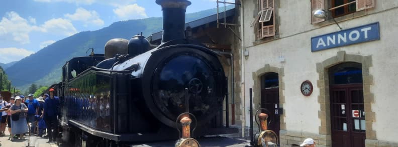 Train des Pignes historique à Vapeur Annot