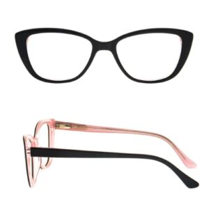 pink cat eye glasses